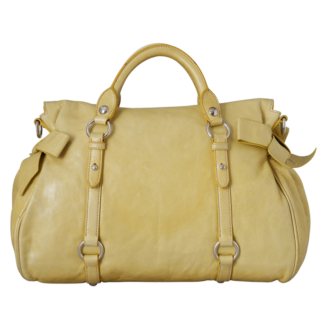MIU MIU(USED)리본 사첼백
